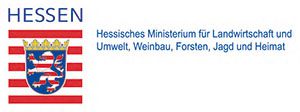 Logo: Hessisches Ministerium für Landwirtschaft und Umwelt, Weinbau, Forsten, Jagd und Heimat